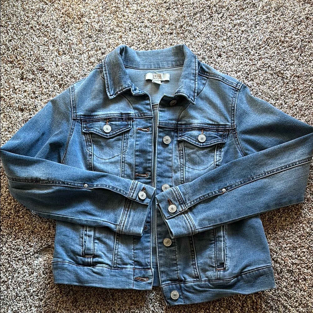 Vintage America Blue Jean Jacket
